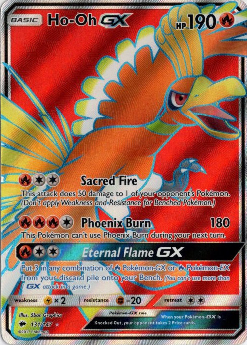 ホウオウGX SR 海外版 英語版 Ho-Oh GX - 131/147 -【Card Chicken】