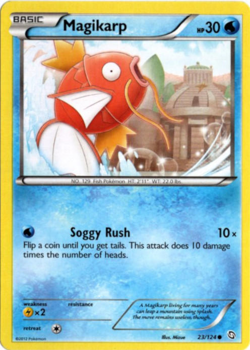 コイキング 海外版 英語版 Magikarp - 65/100 -【Card Chicken】