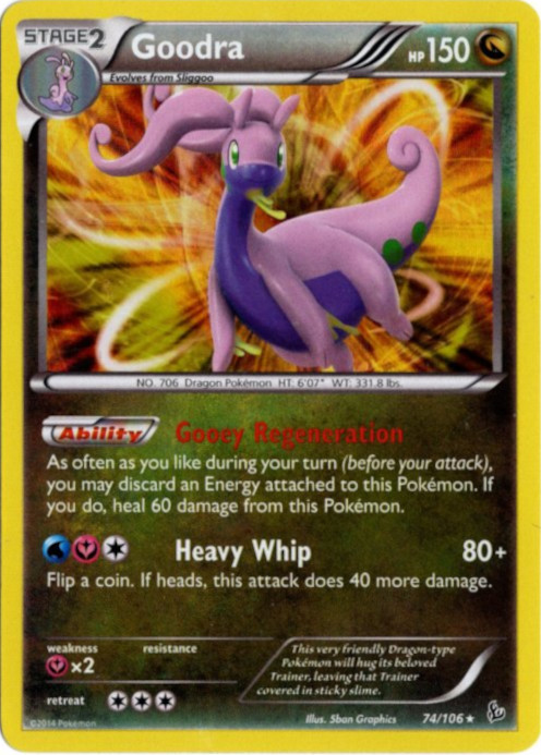 ヌメルゴン 海外版 英語版 Goodra - 74/106 -【Card Chicken】